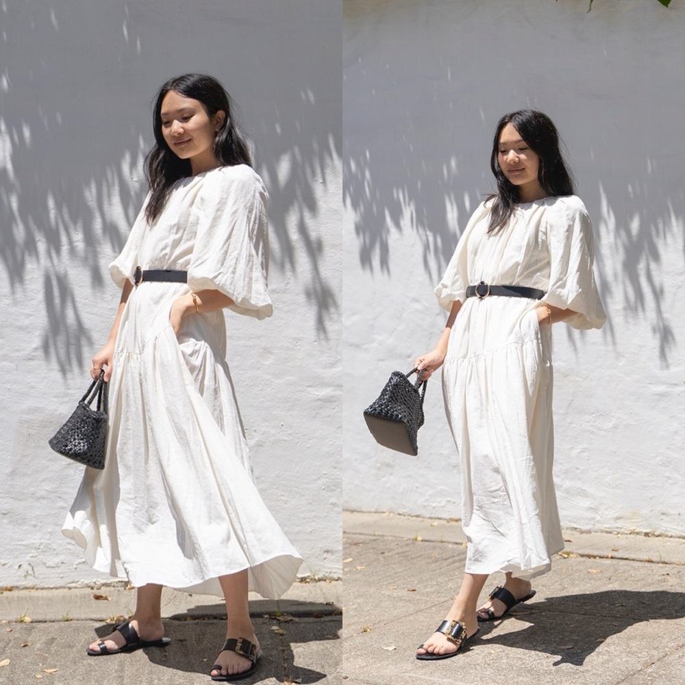 M.M LA FLEUR Medina 1.0 Dress in porcelain